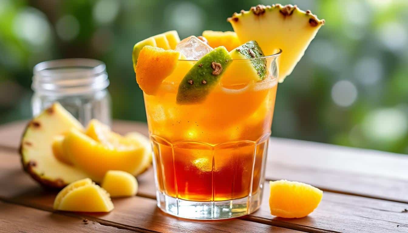 découvrez le rhum capitaine morgan, idéal pour préparer un cocktail tropical aux fruits exotiques, parfait pour des moments rafraîchissants et festifs.