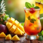Rhum Capitaine Morgan : Cocktail tropical aux fruits exotiques découvrez le rhum capitaine morgan, l'ingrédient parfait pour un cocktail tropical aux fruits exotiques. une saveur authentique et rafraîchissante pour vos moments d'été.