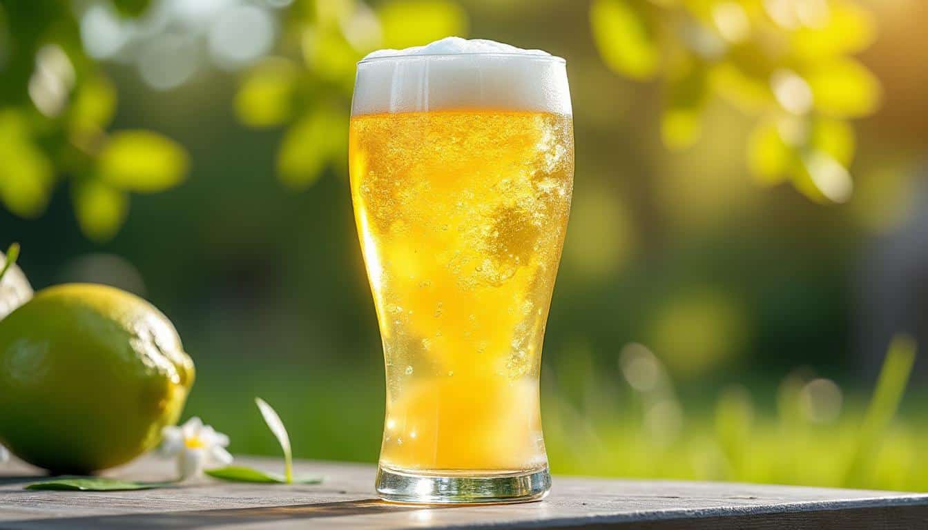 découvrez la bière au citron, la boisson d'été rafraîchissante et savoureuse parfaite pour accompagner vos moments ensoleillés.