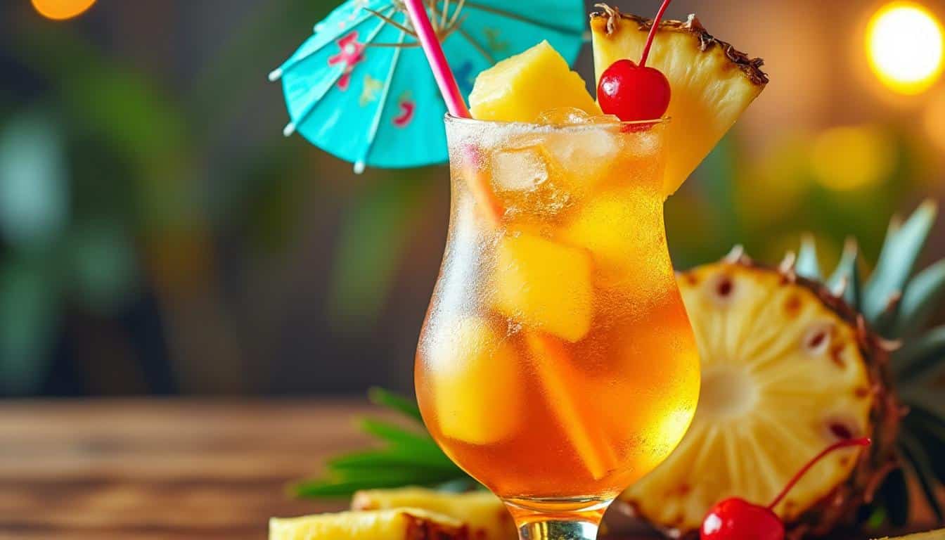 découvrez le cocktail rhum ananas, un mélange d'exotisme et de fraîcheur qui éveille les papilles avec ses saveurs tropicales uniques.
