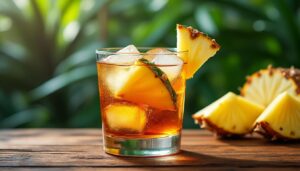 découvrez notre recette de cocktail rhum ananas, un mélange rafraîchissant et exotique qui vous transporte sous les tropiques à chaque gorgée.