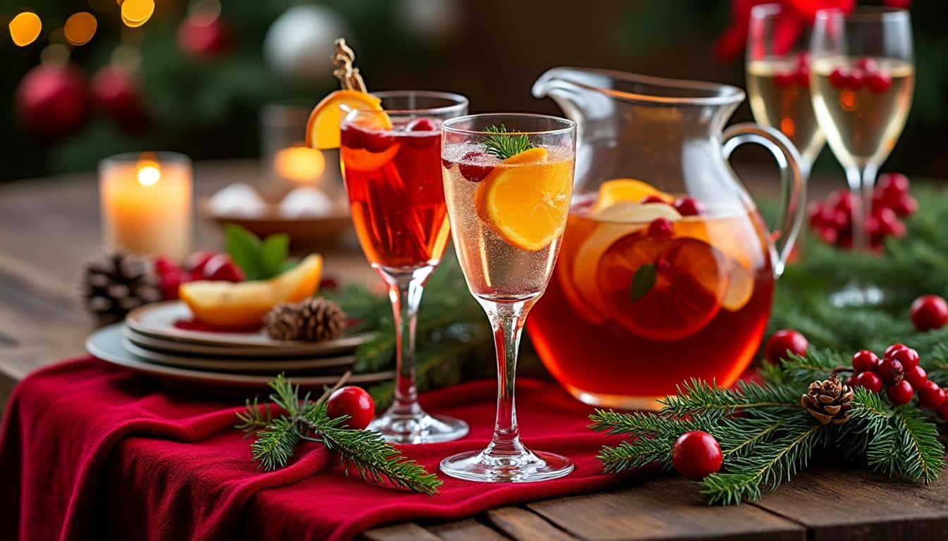 découvrez des recettes de cocktails de noël savoureuses pour réchauffer vos fêtes et surprendre vos invités avec des saveurs uniques et festives.